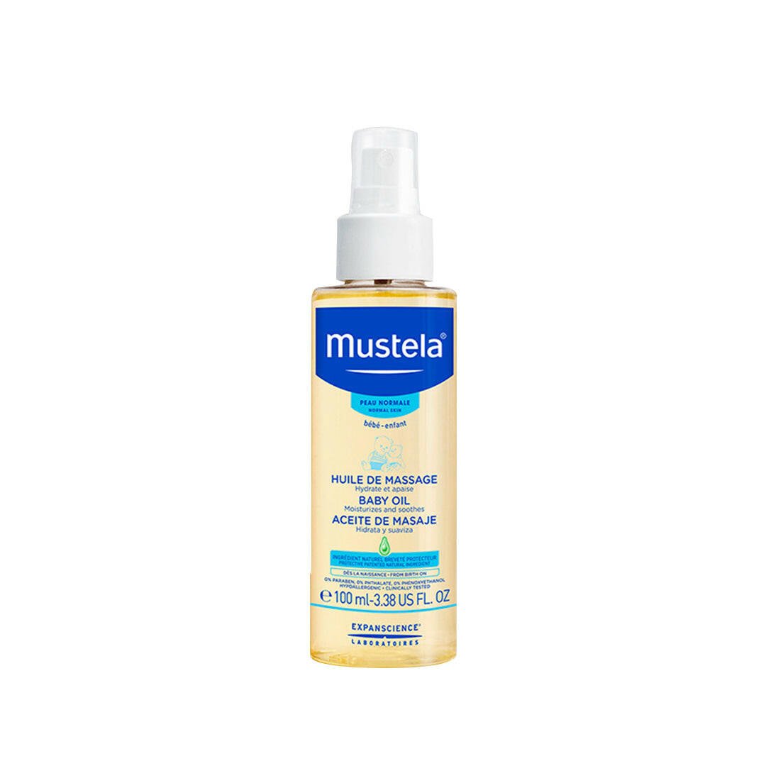 Mustela Baby Massage Oil with Avocado.