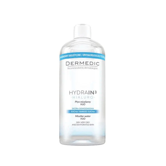 DERMEDIC HYDRAIN 3 EAU MICELLAIRE 500 ML(non éligible au code promo)