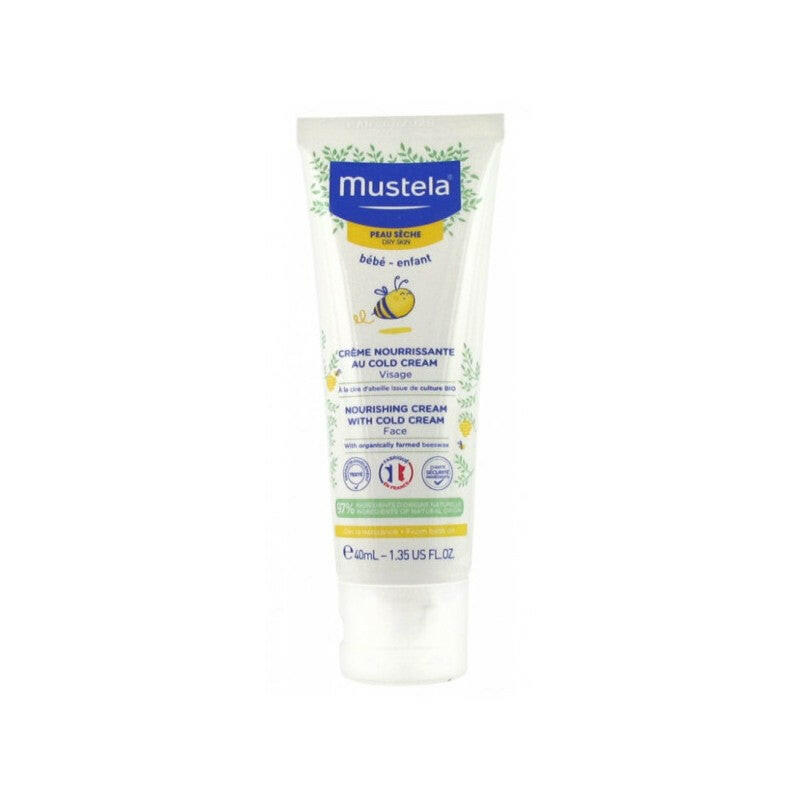 MUSTELA BEBE CREME NOURRISSANTE AU COLD CREAM 40 ML.
