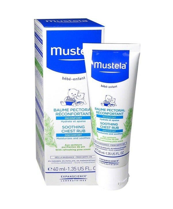 Mustela Baume Pectoral Reconfortant 40 Ml.
