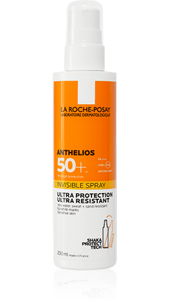 LA ROCHE-POSAY ANTHELIOS SPRAY SOLAIRE INVISIBLE ULTRA PROTECTION SPF50+ , 200ML.