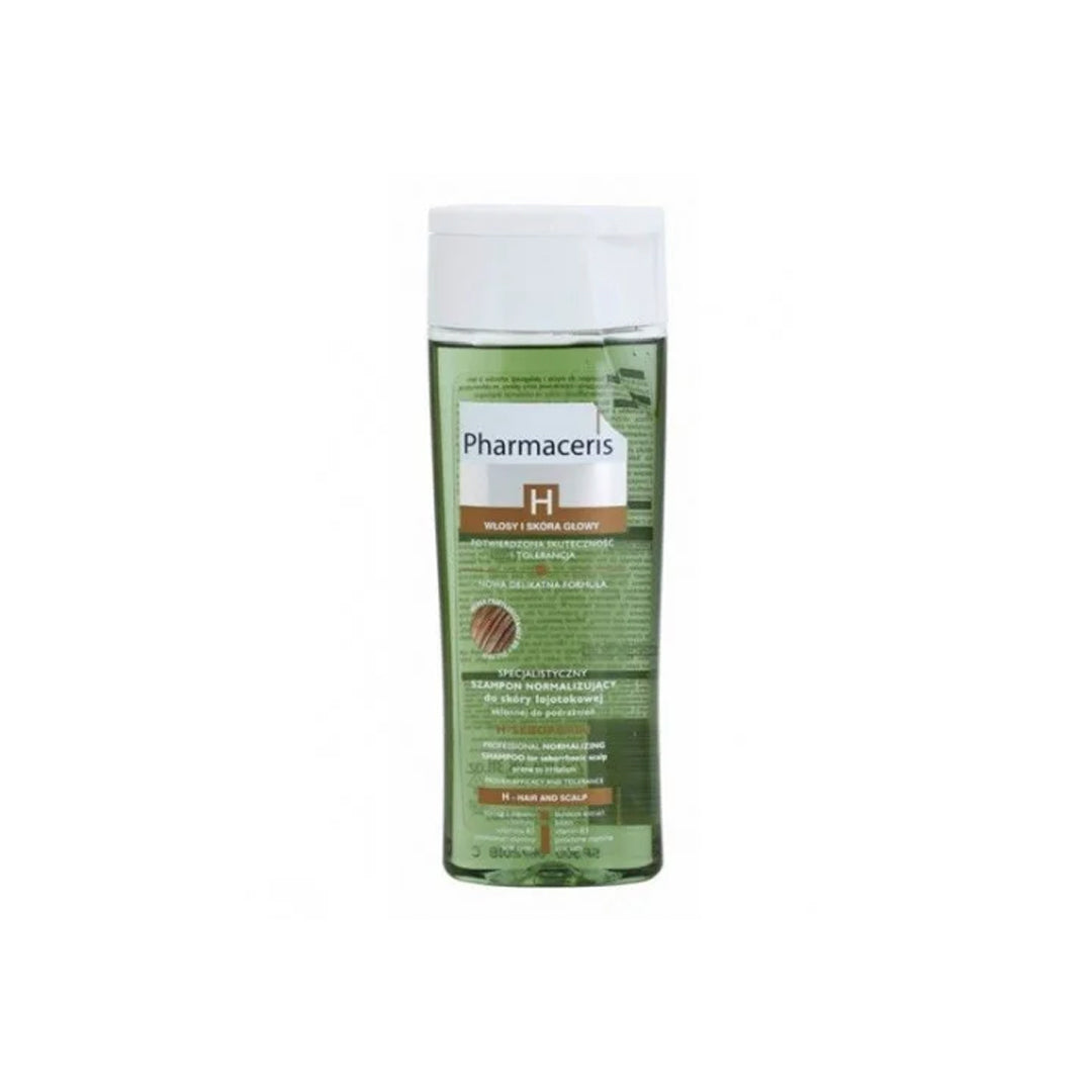 PHARMACERIS SHAMPOOING NORMALISANT CHEVEUX GRAS H-SEBOPURINE 250 ML