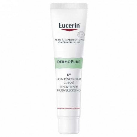 EUCERIN DERMOPURE K10 SOIN RENOVATEUR CUTANE PEAUX A IMPERFECTIONS 40ML