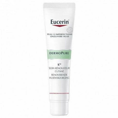EUCERIN DERMOPURE K10 SOIN RENOVATEUR CUTANE PEAUX A IMPERFECTIONS 40ML.