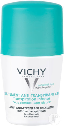 VICHY DEODORANT BILLE ANTI-TRANSPIRANT ANTI-TRACES 50ML