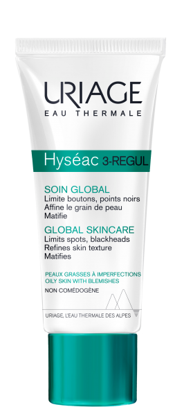 URIAGE HYSEAC 3 REGUL SOIN GLOBAL PEAUX GRASSES A IMPERFECTIONS 40ML