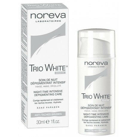 Noreva Trio White Soin de Nuit Dépigmentant 30 ml.