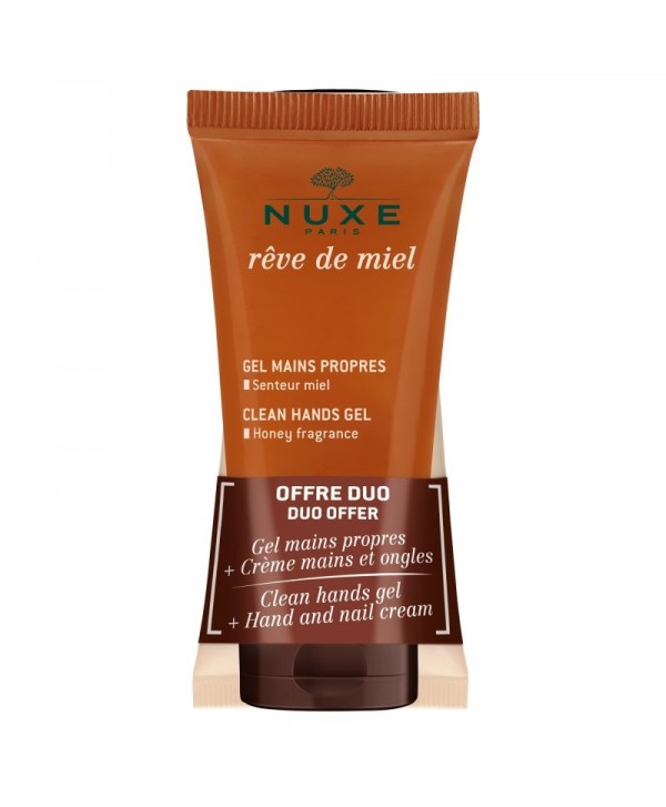 Nuxe Rêve De Miel Crème Mains & Ongles 30ml + Gel Mains Propres 30ml