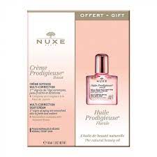 NUXE Crème Prodigieuse Boost Coffret Crème Soyeuse 40ml + Huile Prodigieuse Florale 10ml OFFERTE