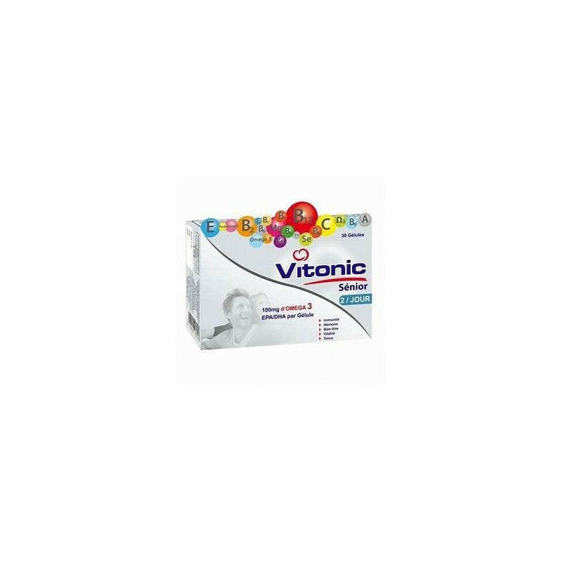 Vitonic Zinc Vit.D3 , 30 gélules.
